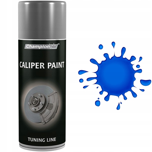 Lakier Do Zacisków Bębnów Hamulcowych 400ml Spray Brake Caliper Niebieski