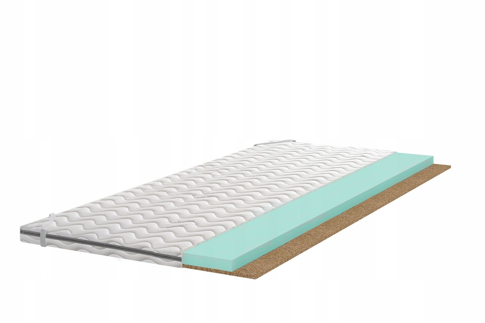 Nakładka na materac twarda Pianka Kokos 140x200 Q