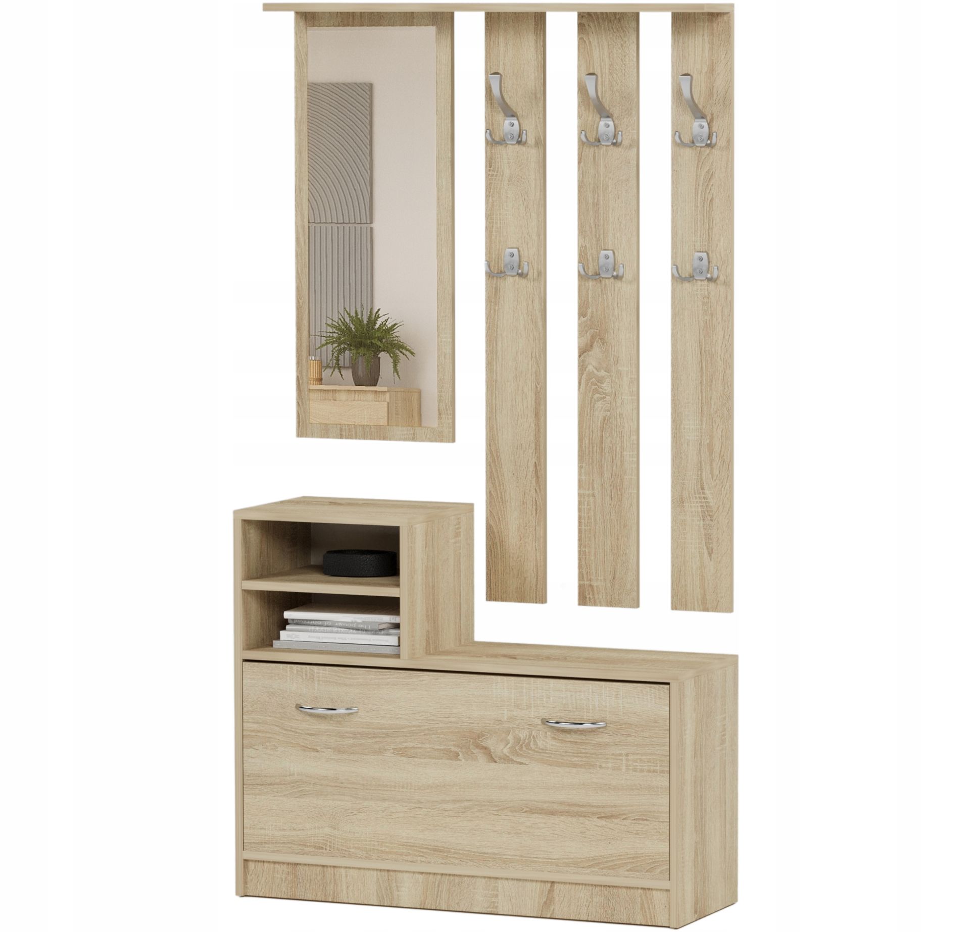 Opinie o Garderoba wieszak szafka na buty sonoma V-1 Producent