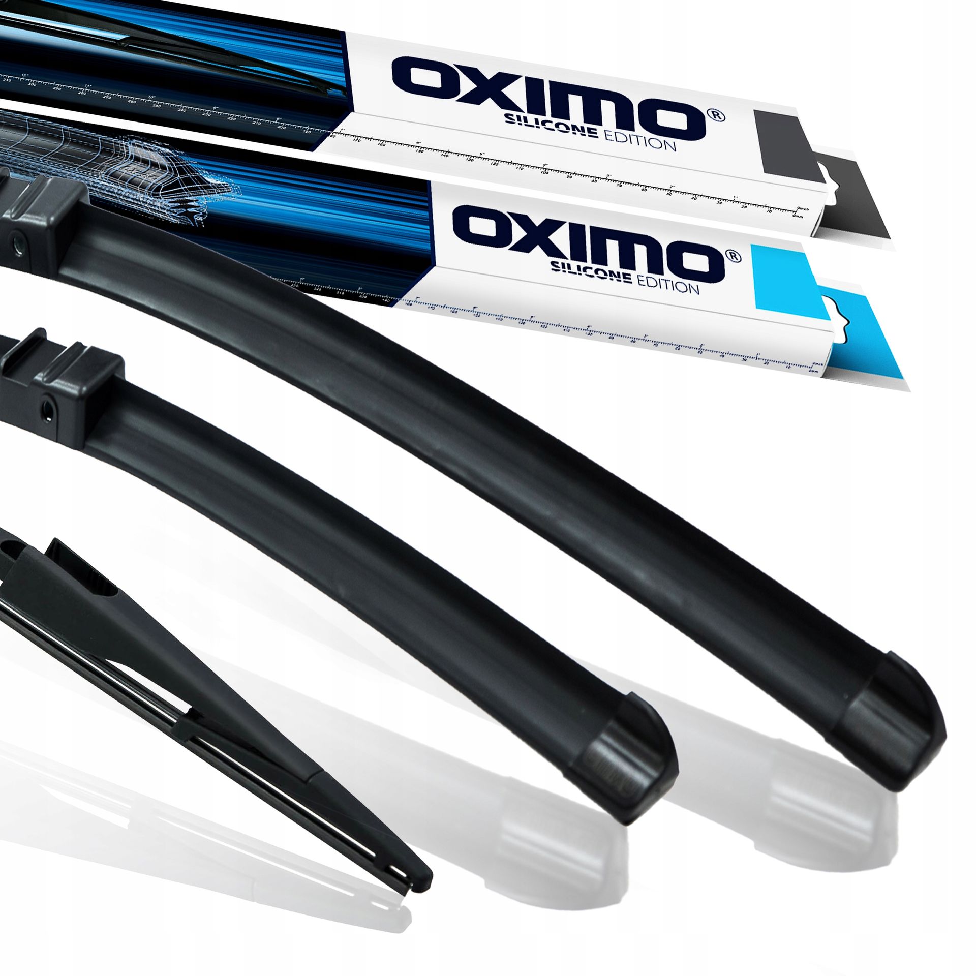 Wycieraczki Oximo Przód+Tył 600/450/350mm Mazda CX-5 2016-