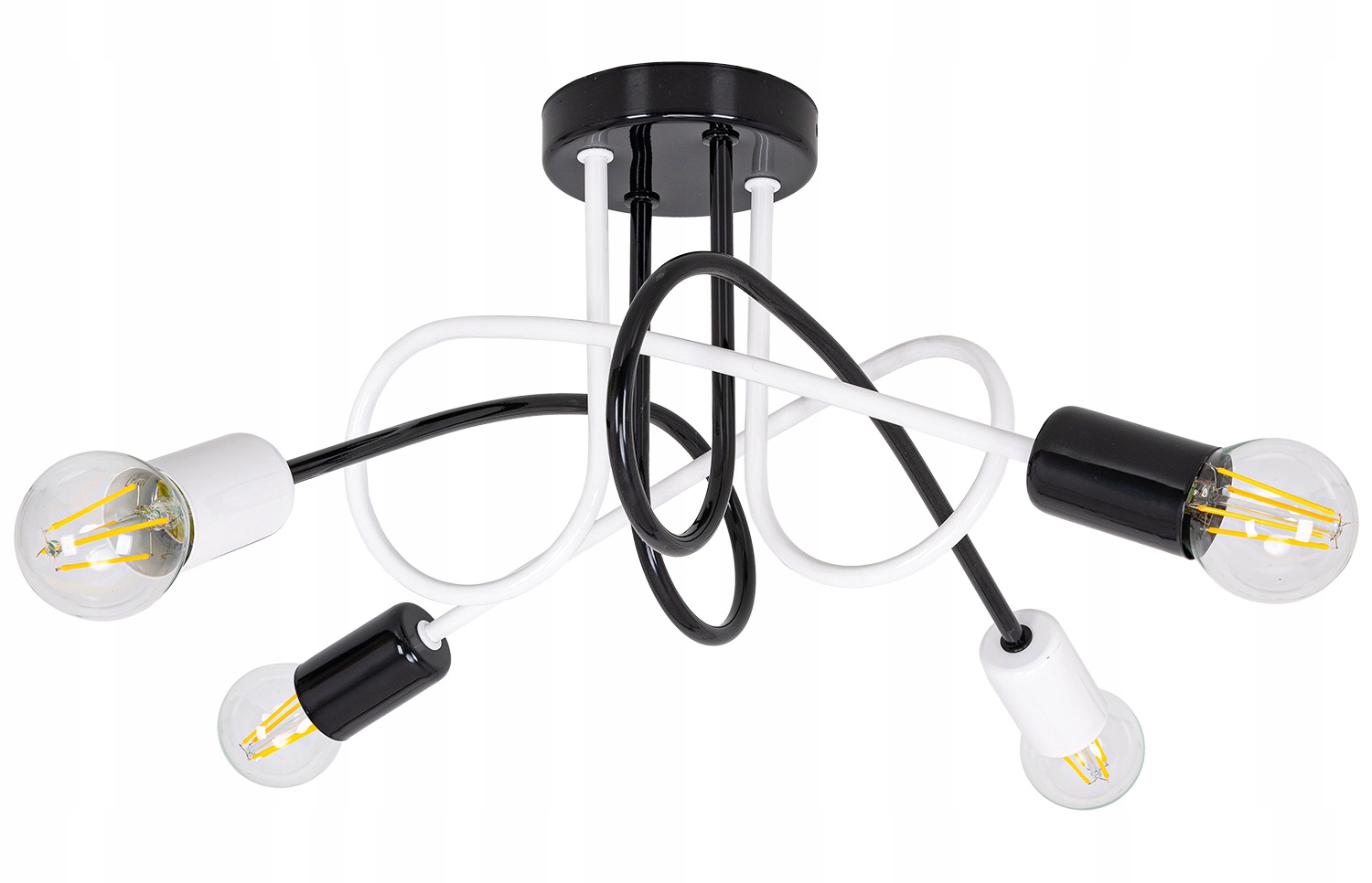 Lampa Sufitowa Wisząca Żyrandol Edison LOFT4 Multi