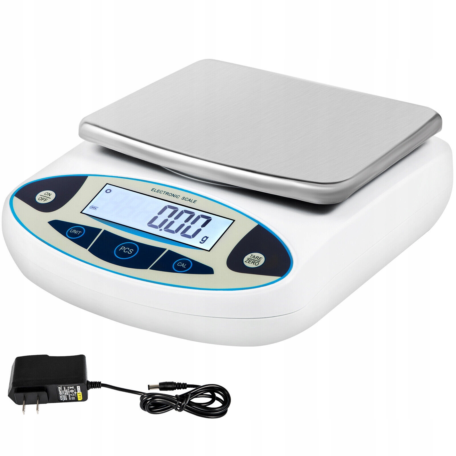 Analityczna Waga Kuchenna Laboratoryjny 5kg 0.01g