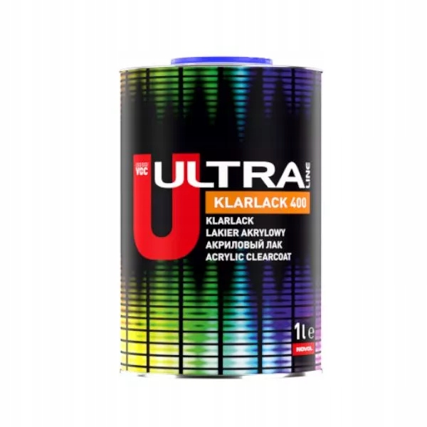 Lakier akrylowy Novol Ultra Klarlack 400 bezbarwny 1 l