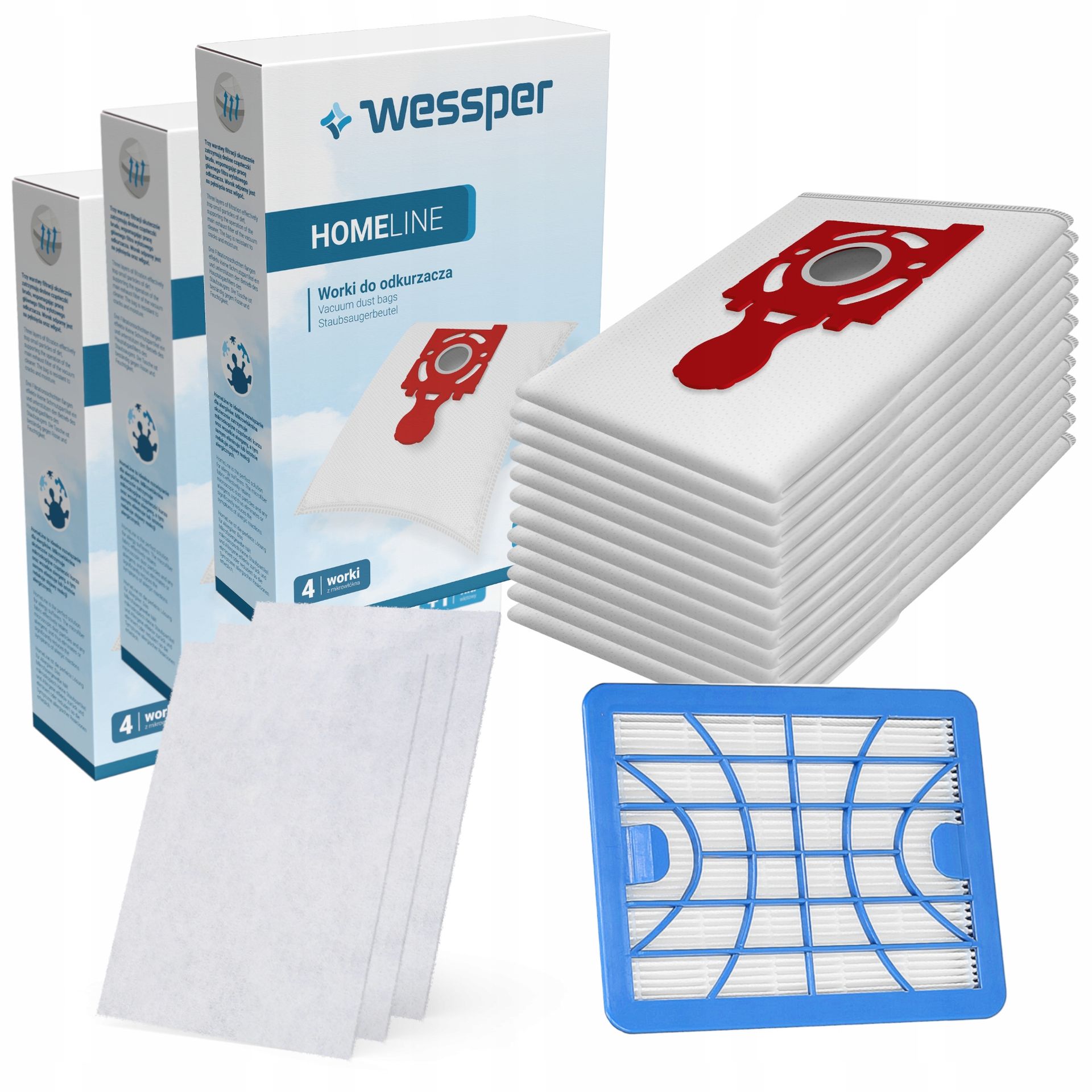 12x Worki Zelmer Jupiter Ultra Filtration 2100W