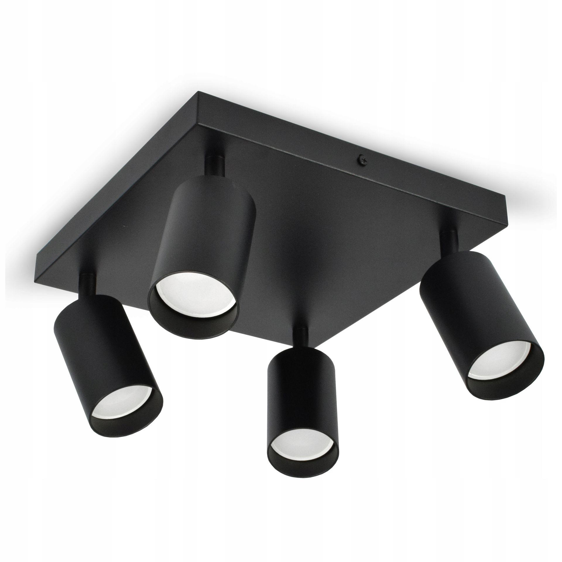 Lampa Sufitowa Żyrandol Plafon Tuby Metal Spot AG4 Led GU10