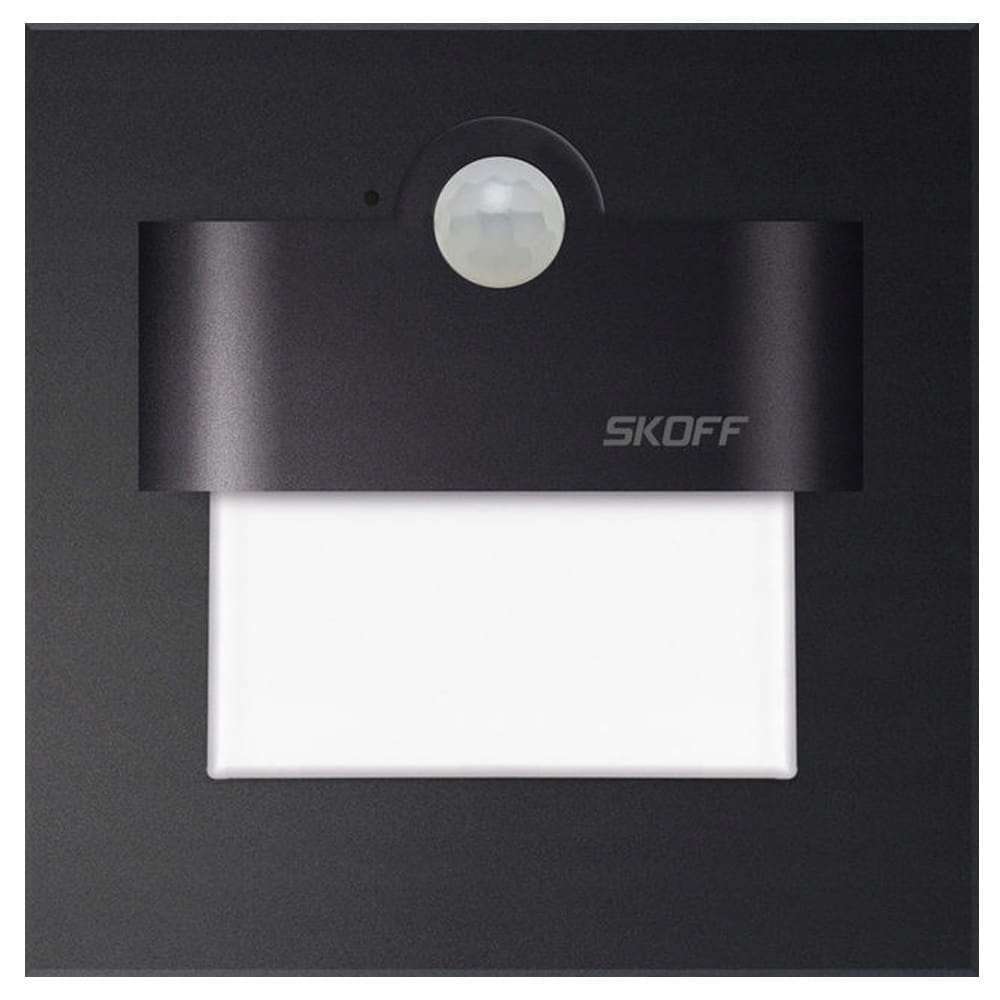 Oprawa schodowa Skoff Tango 2,4W zintegrowane źródło Led 1,8 cm czarny