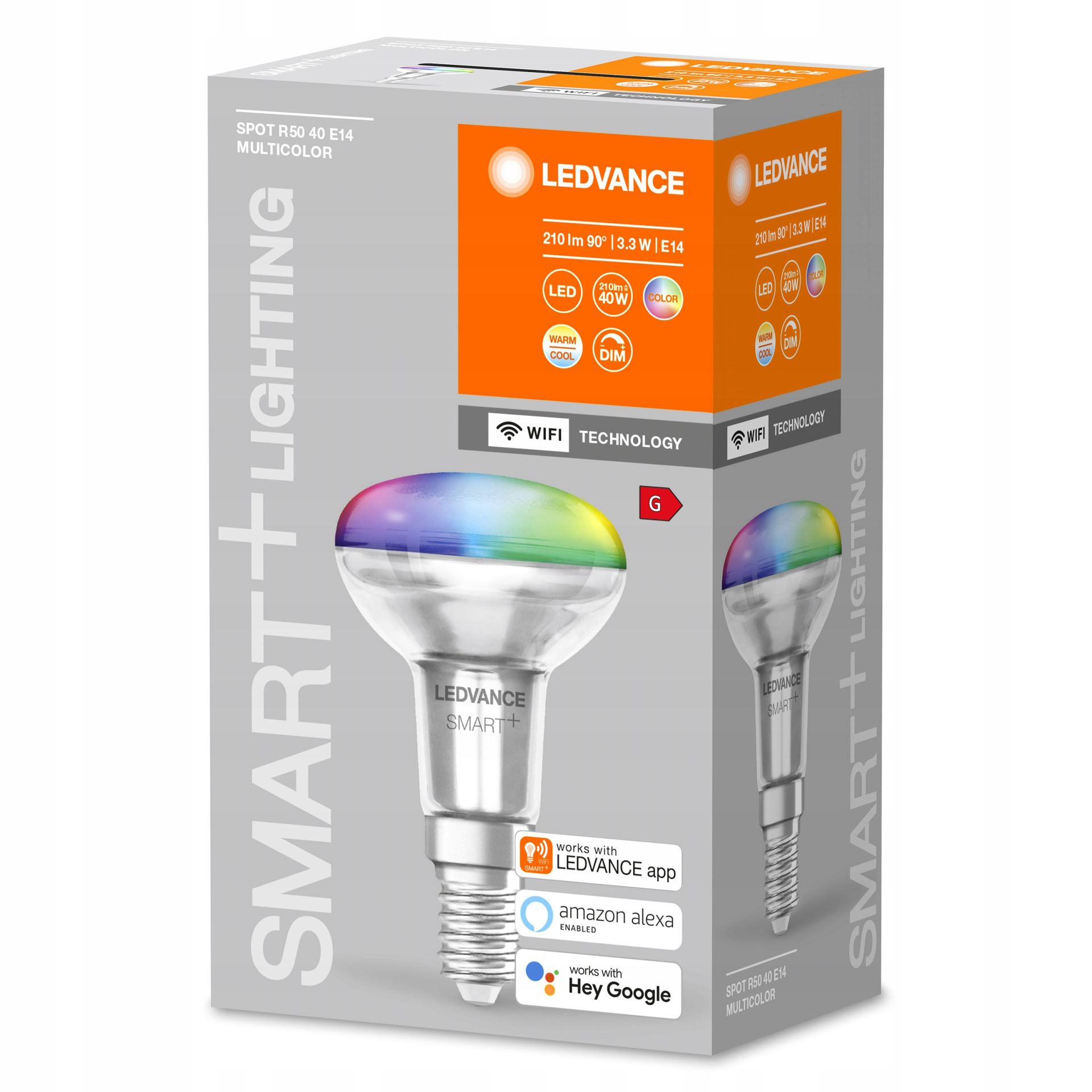 Ledvance Smart Led Lampa R50 z WiFi,E14,kolory Rgb