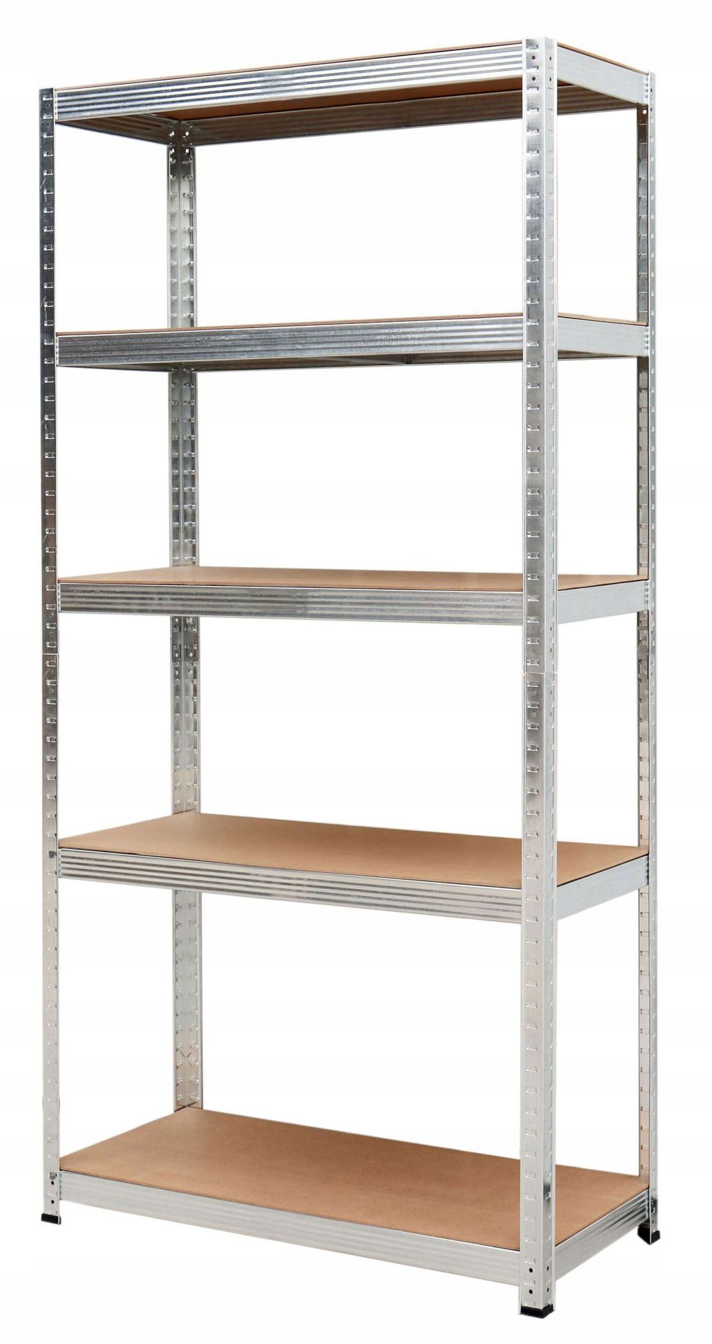 Aw Regał 5 Półek 200x90x40 Nośność 300kg 5.0mm Wciskany Szybki Montaż