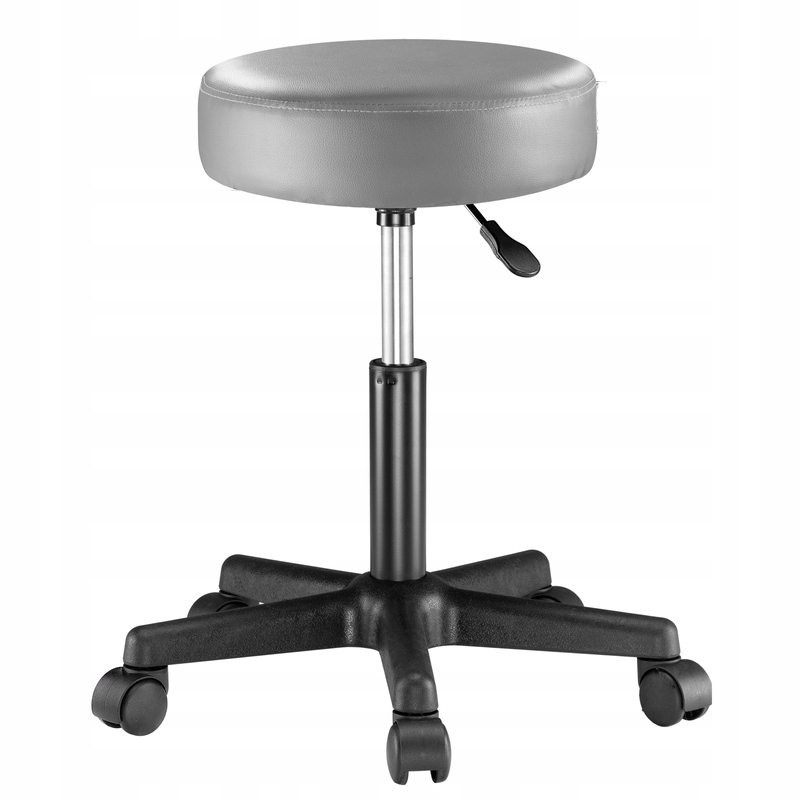 Hoker Fryzjerski Krzesło Kosmetyczne Szary