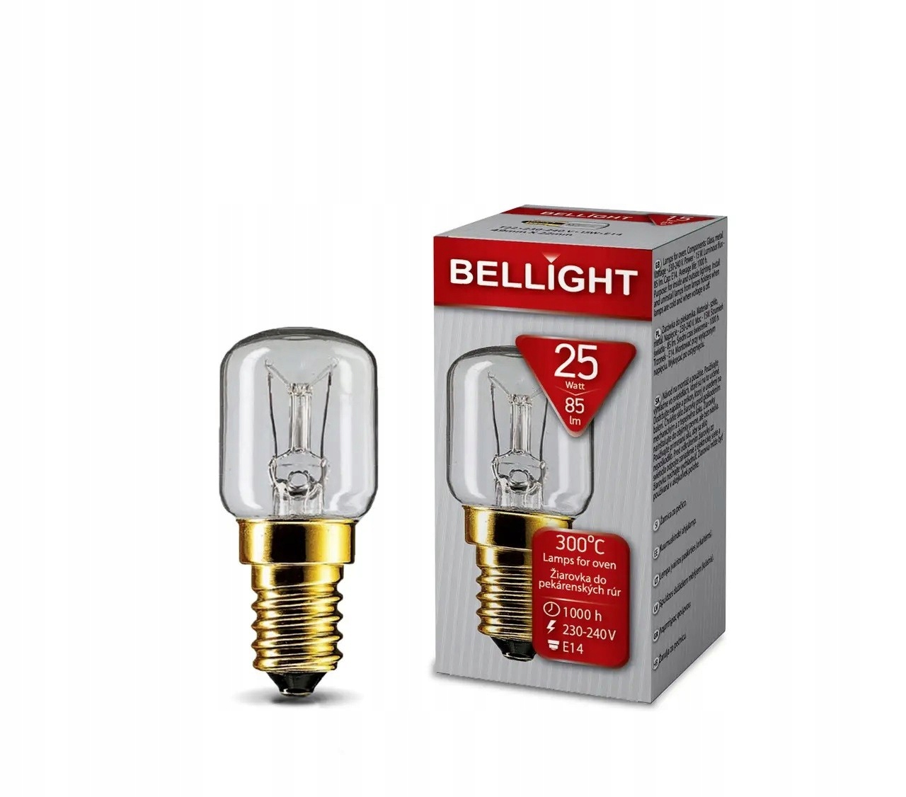 Żarówka Do Piekarnika Wysokotemperaturowa Piecowa T22 25W E14 300 230V