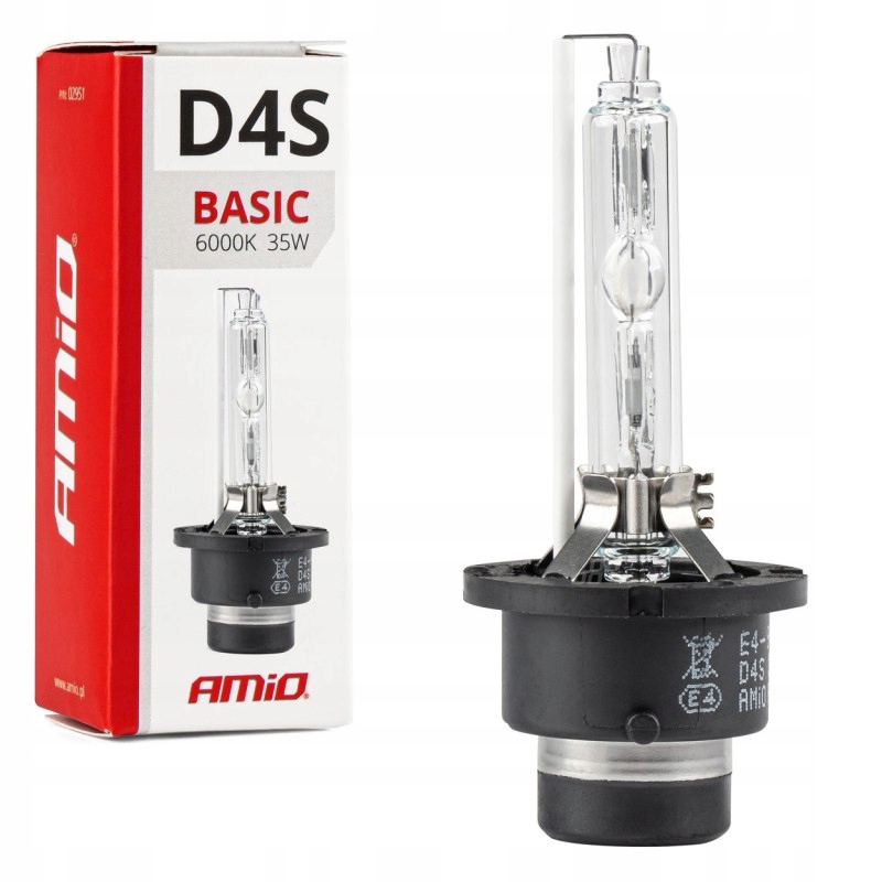 Żarówka Żarnik Xenon Ksenon D4S 35W 6000K AMiO