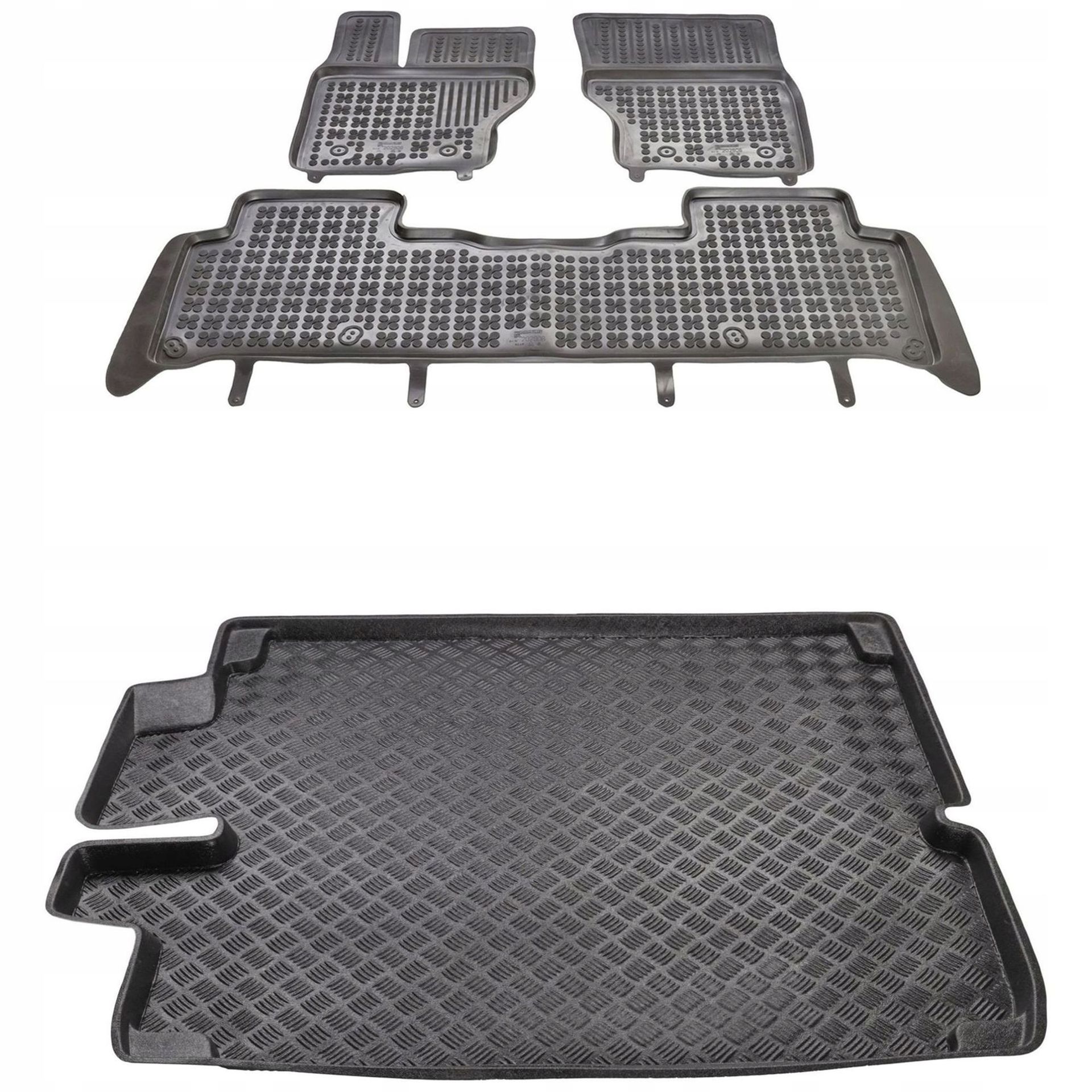 Zestaw dywaniki i mata Land Rover Discovery V od 2017 7 osobowy (złożony 3