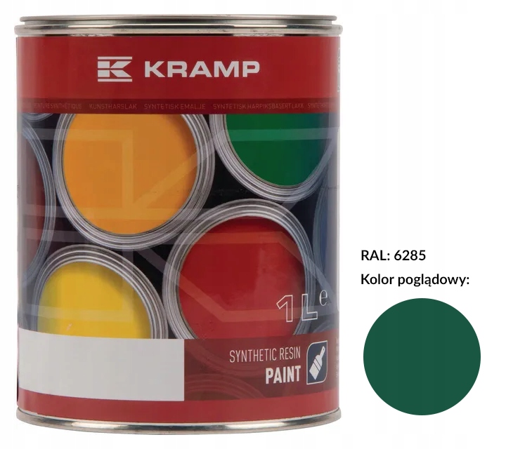 Lakier Farba Kverneland, zielony 1 L 628508KR