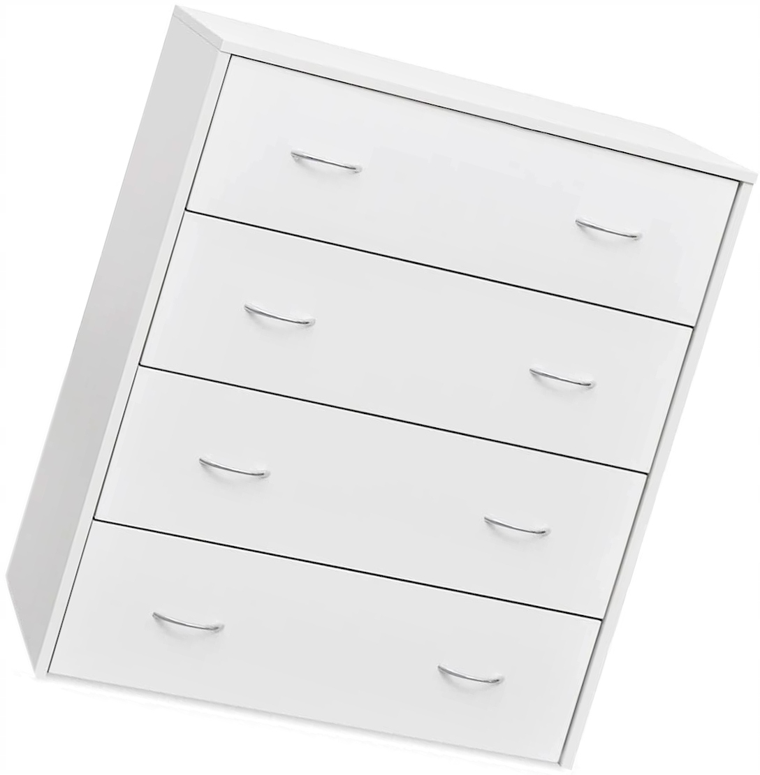 Biała minimalistyczna komoda mat Z0-G58