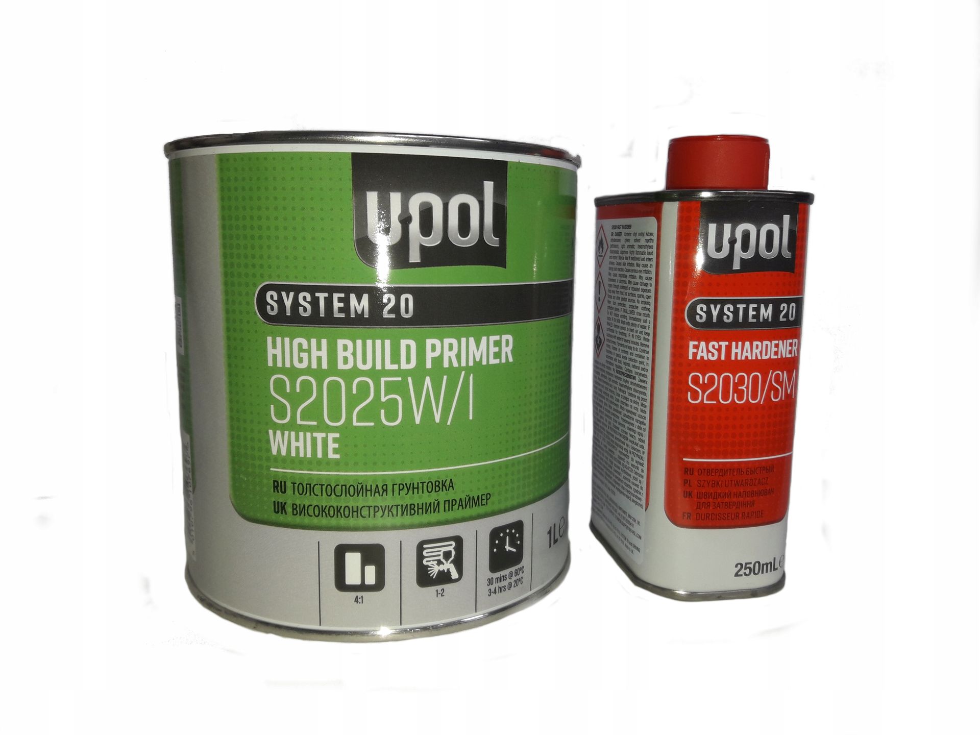U-Pol Podkład grubowarstwowy S2025W/1+ utwardzacz