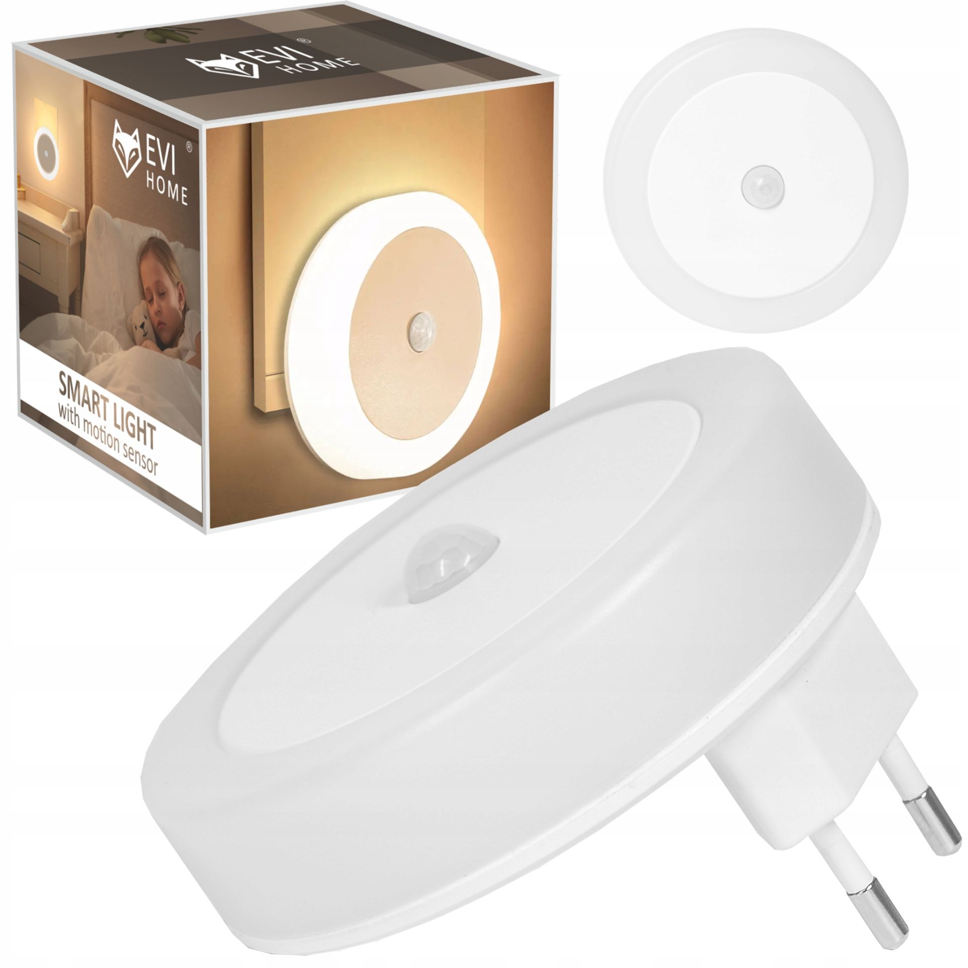 Lampka nocna do kontaktu z czujnikiem ruchu zmierzchu Lampa Do Sypialni Led