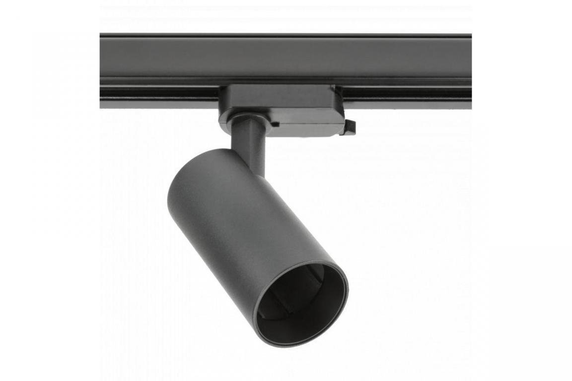 Oprawa na szynoprzewód 1-fazowy Lima GU10 20W 240V okragła czarny IP20