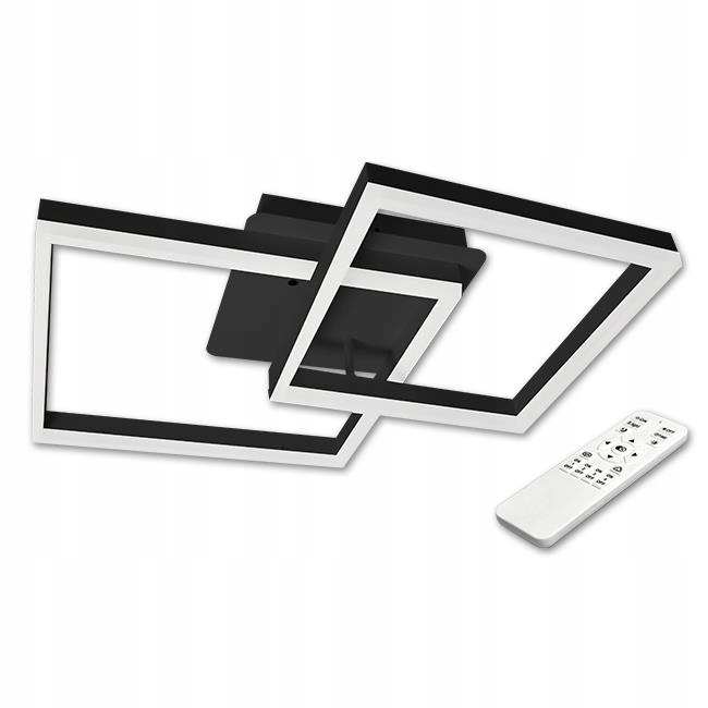 Lampa żyrandol sufit plafon Led nowoczesny Galaxis Czarny