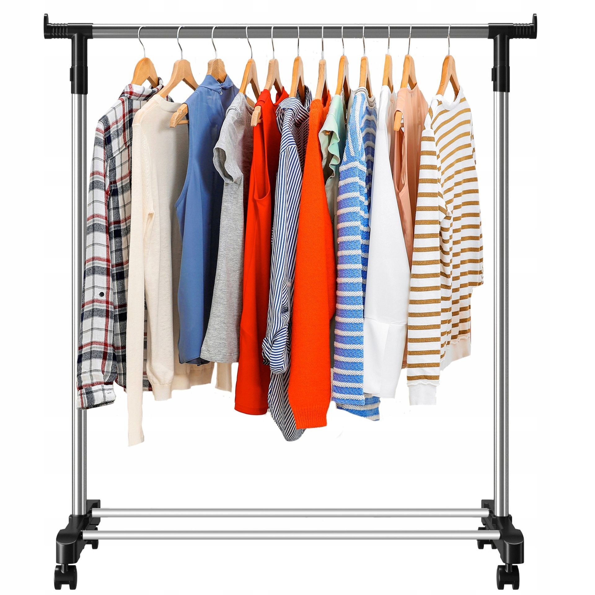 Stojak Wieszak Na Ubrania Rozsuwany Garderoba