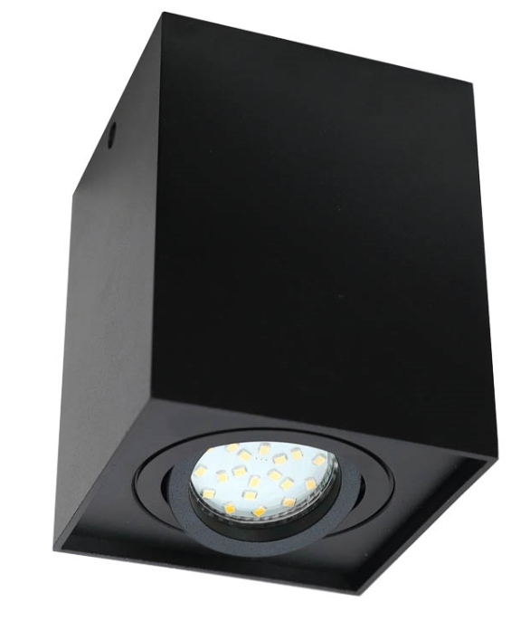 Oprawa Sufitowa 96x96 GU10 Czarna