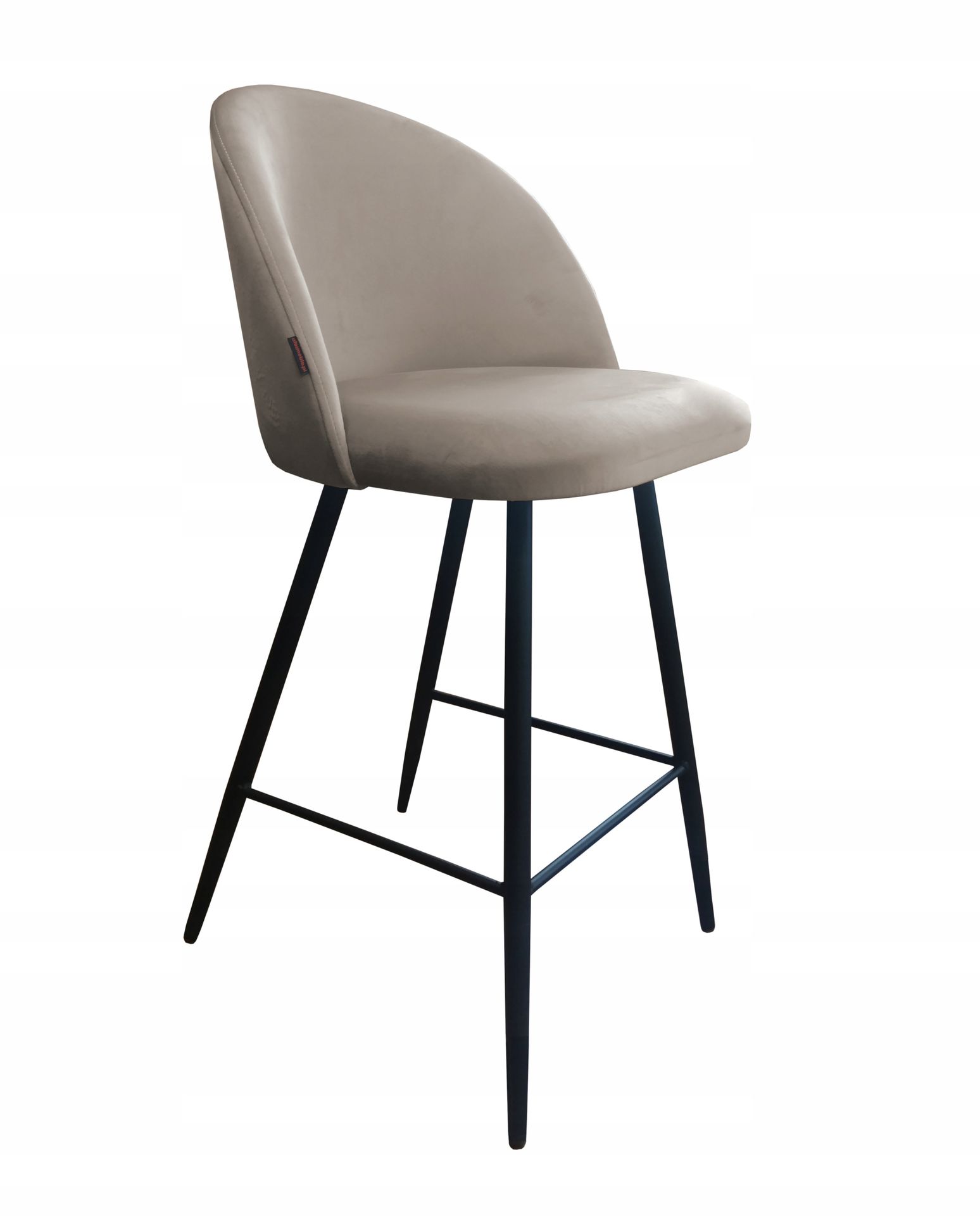 Hoker krzesło barowe Colin podstawa czarna MG09