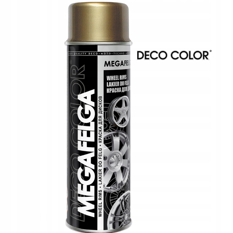 Deco Color Lakier akryl. Megafelga złoty połysk