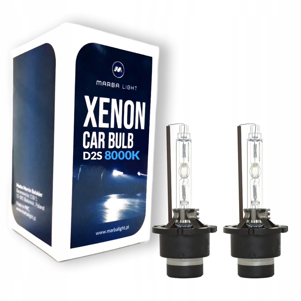 Żarniki Xenon D2S 35W 8000K Marba Light