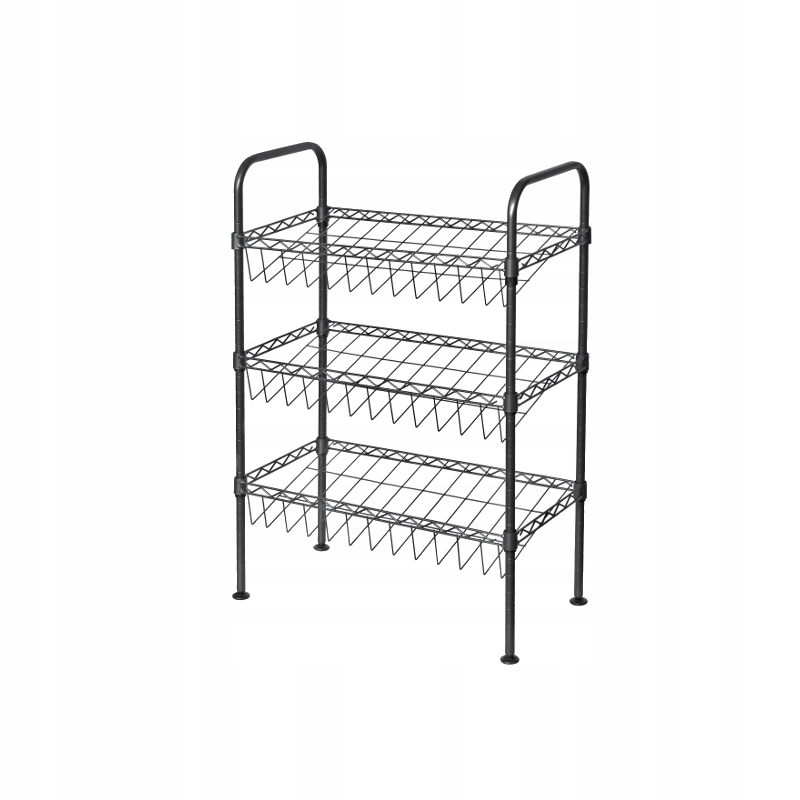 Stojak na Buty Regał Tola Grafit 3 Półki