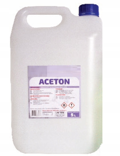 Aceton Rozpuszczalnik Zmywacz 5L