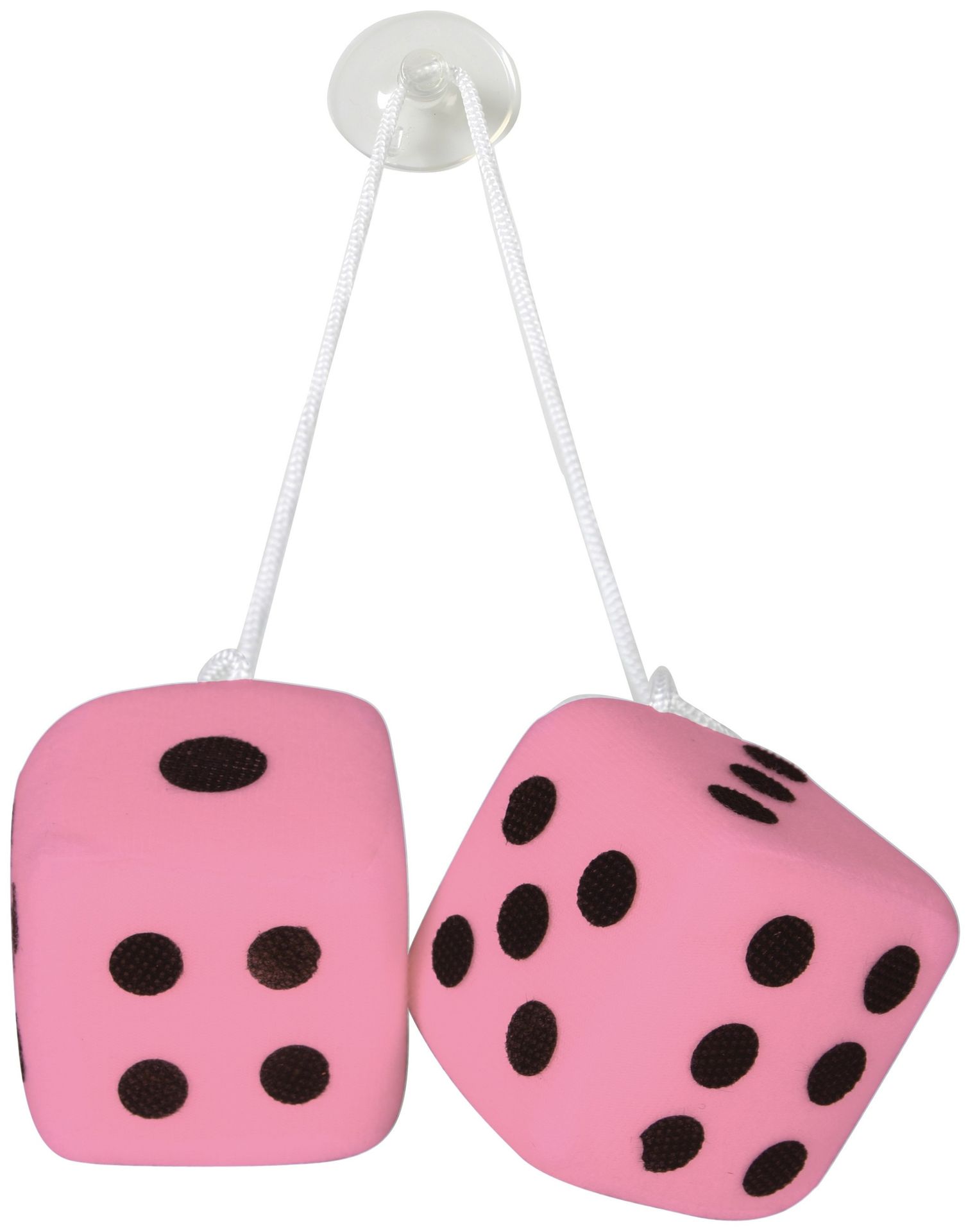 Kostki ozdobne na szybę lub lusterko do auta Pink