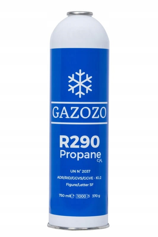 Czynnik Chłodniczy Gaz Propan R290 370g 750ml