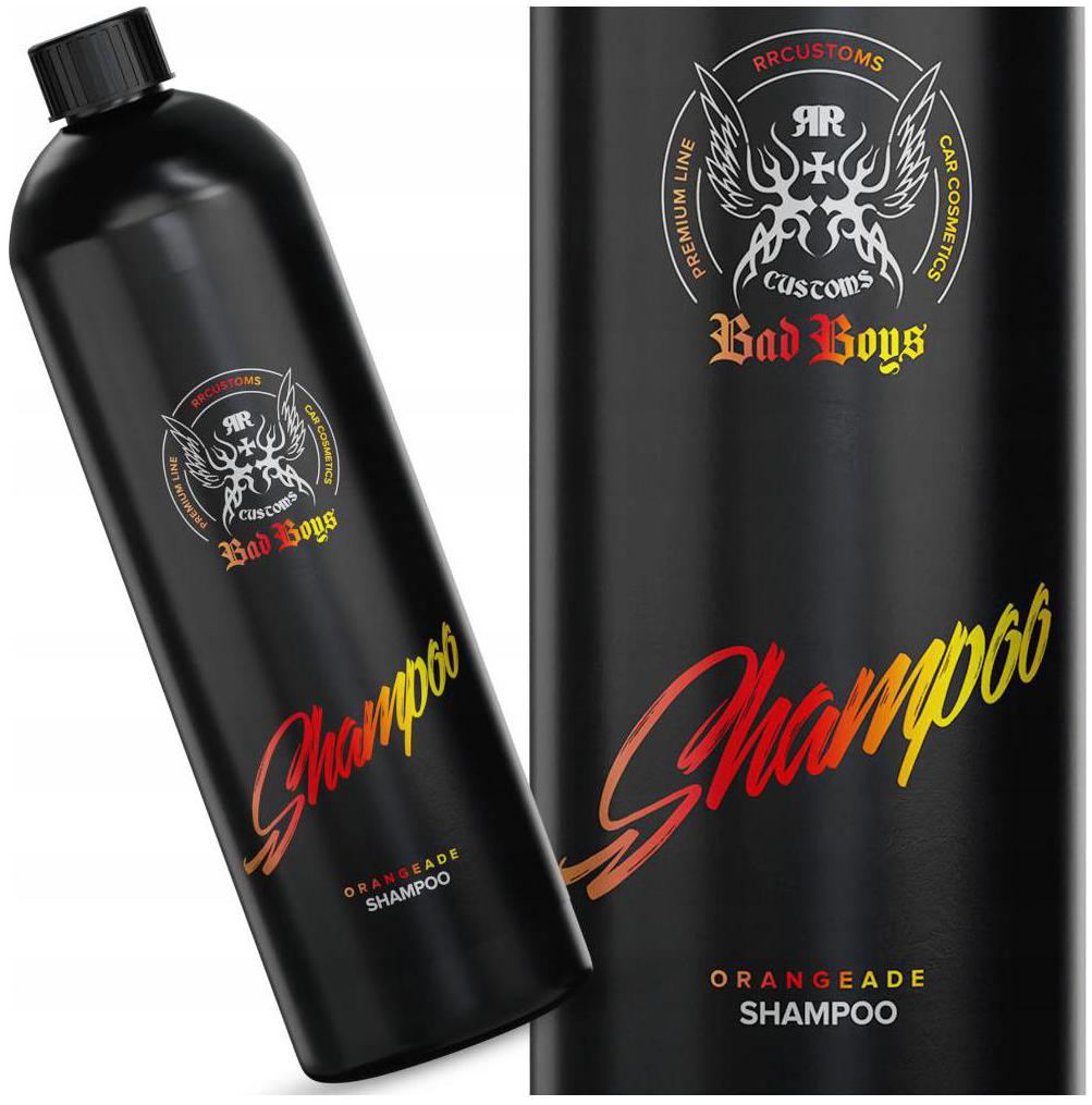 Rr Customs Rrc Bad Boys Shampoo 1L Orangeade Szampon Do Auta