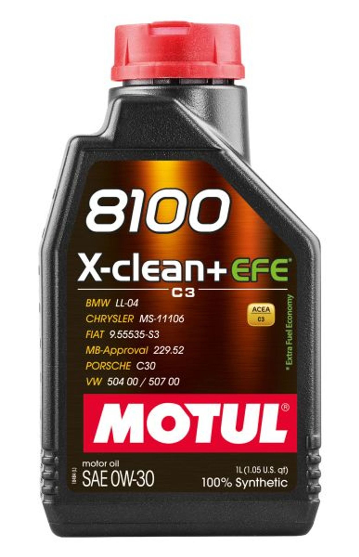 Motul 8100 X-Clean+ Efe 0W30 1L