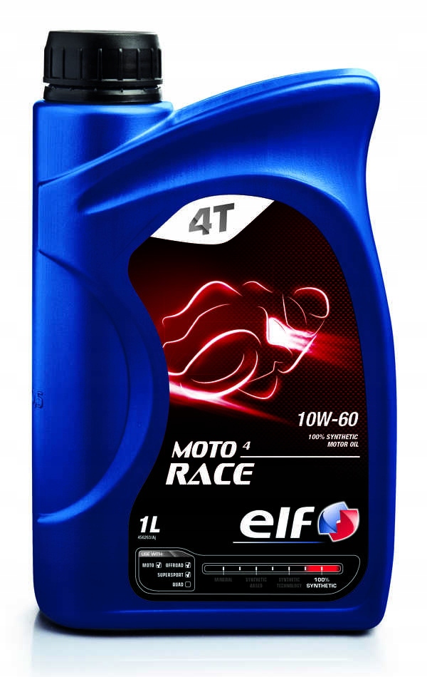 4T Elf Moto 4 Race 10W60 1l