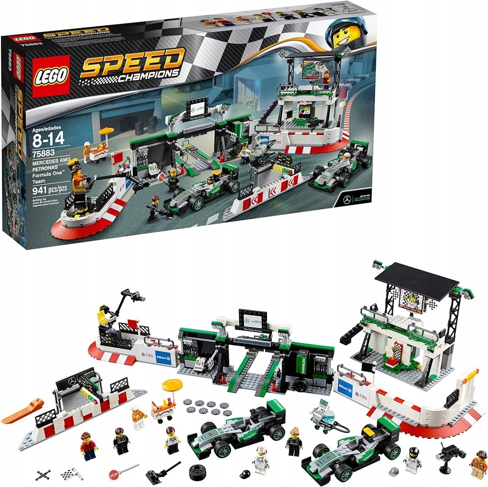 Lego Speed Champions 75883 Stacja formuły