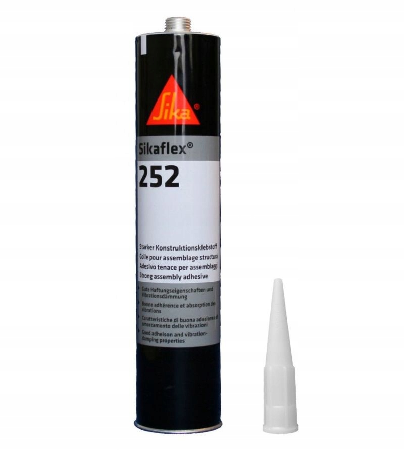 Klej konstrukcyjny Sikaflex 252 300 ml czarny