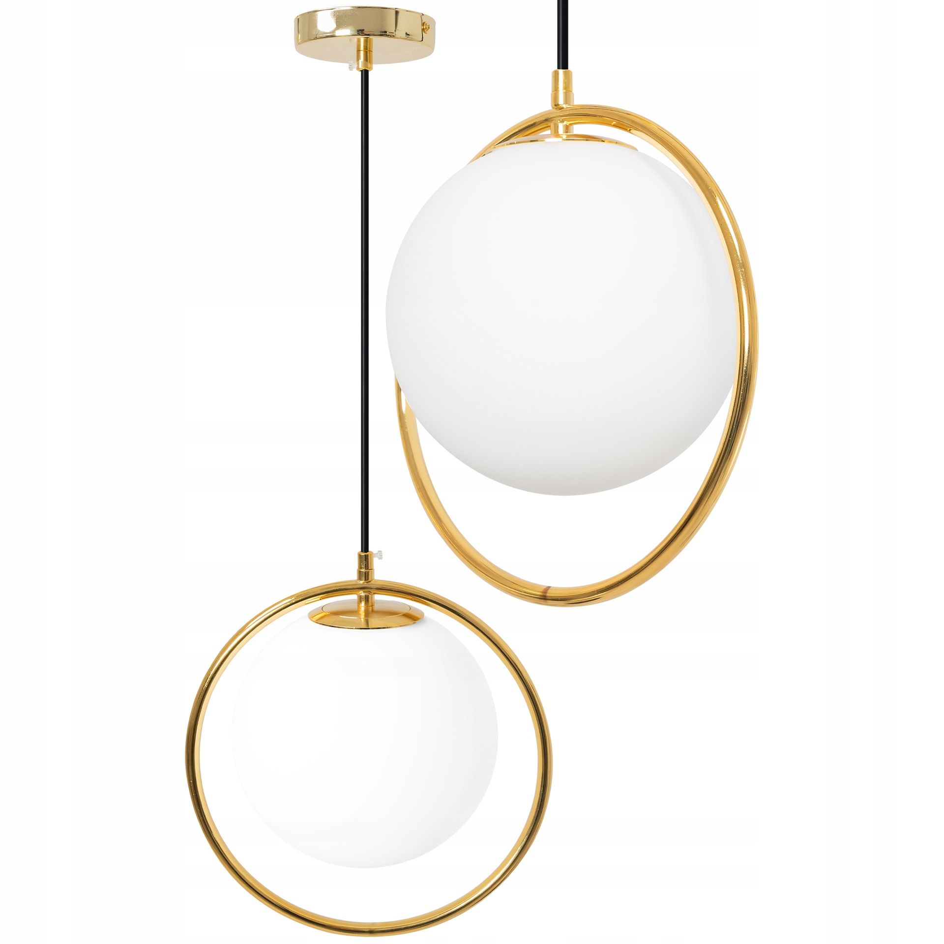 Lampa Sufitowa Nowoczesna Gold Złota E27 Kule