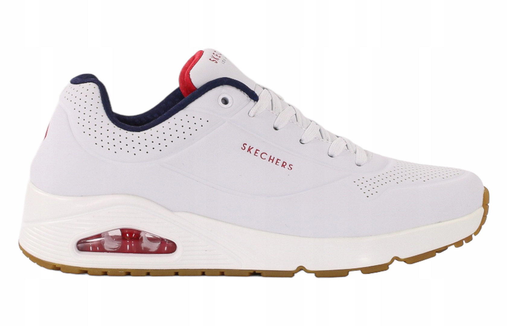 Buty męskie Skechers Uno Stand On Air 52458-WNVR 44 niskie