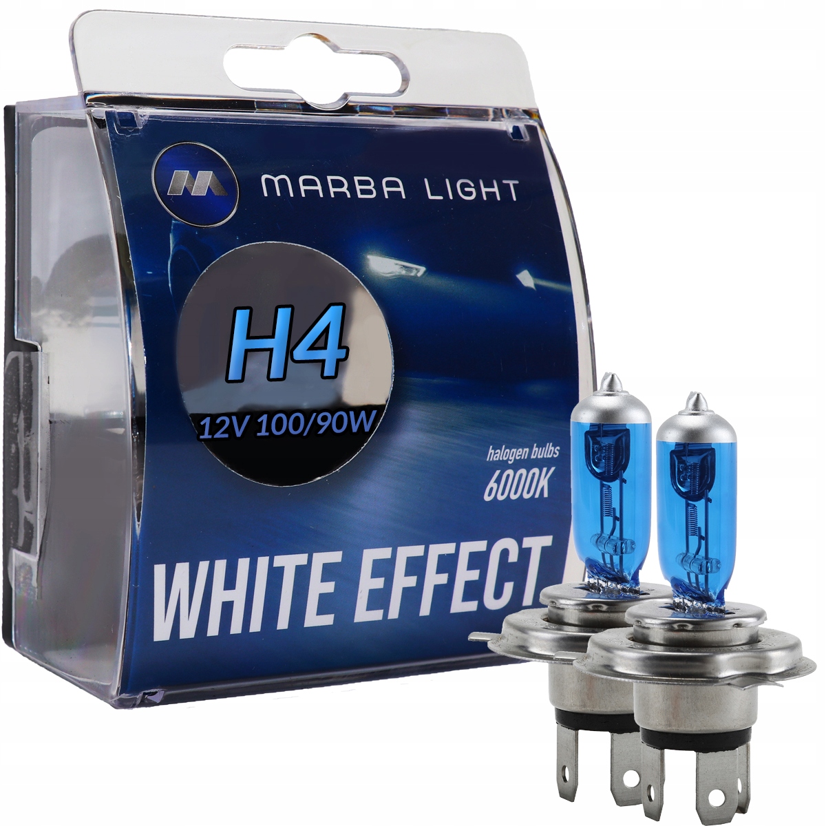 Żarówki Marba Light White Effect H4 100/90W 12V