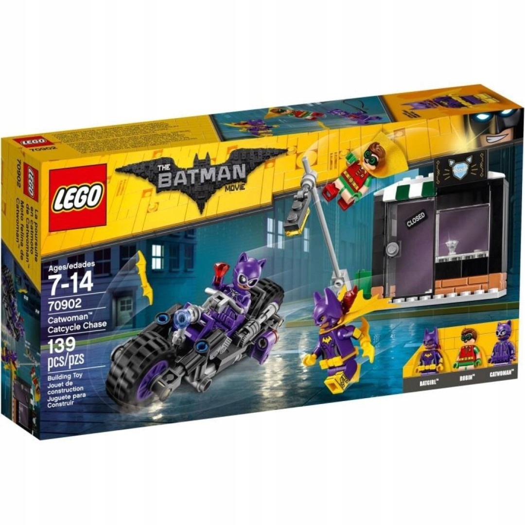 Lego Batman Movie 70902 Catwoman I Pościg Za Katcyclem