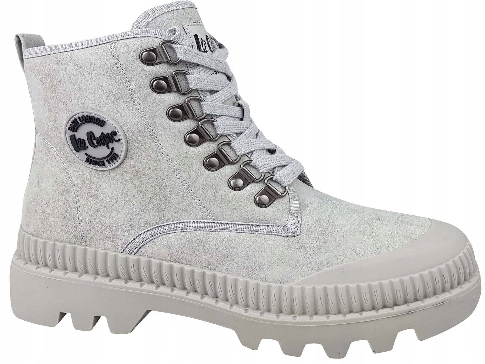 Lee Cooper Outdoor Buty Trapery Workery Szare