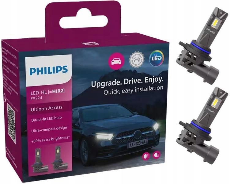 Philips Ultinon Access Żarówki Led-hl 6000K HIR2