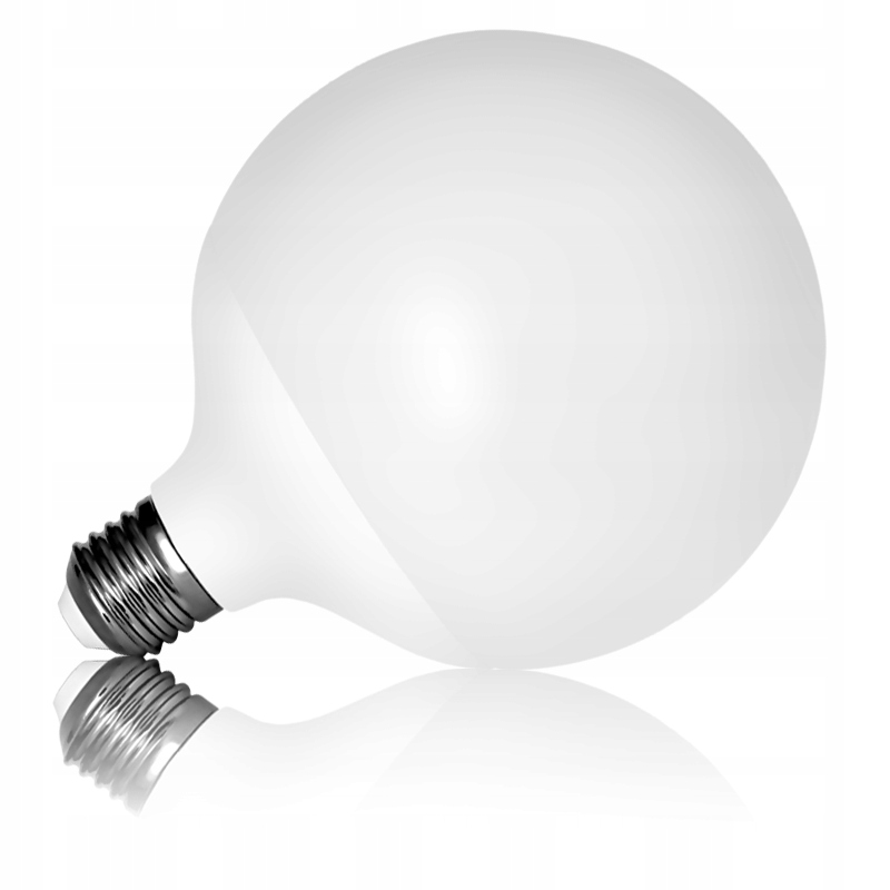 Żarówka Led E27 G120 17W=150W 1530lm 2700K Mocna