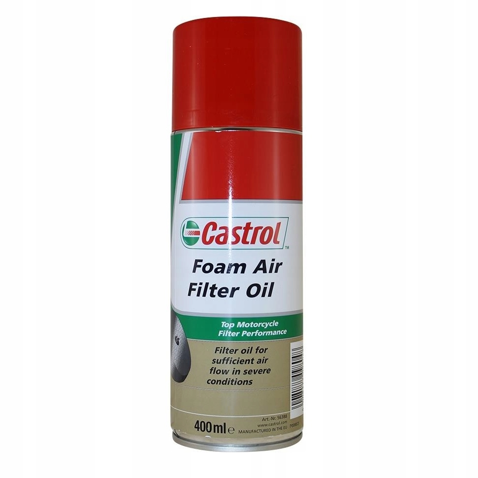 Castrol Foam Air Filter Oil 400 ML Olej Do Filtrów Powietrza spray