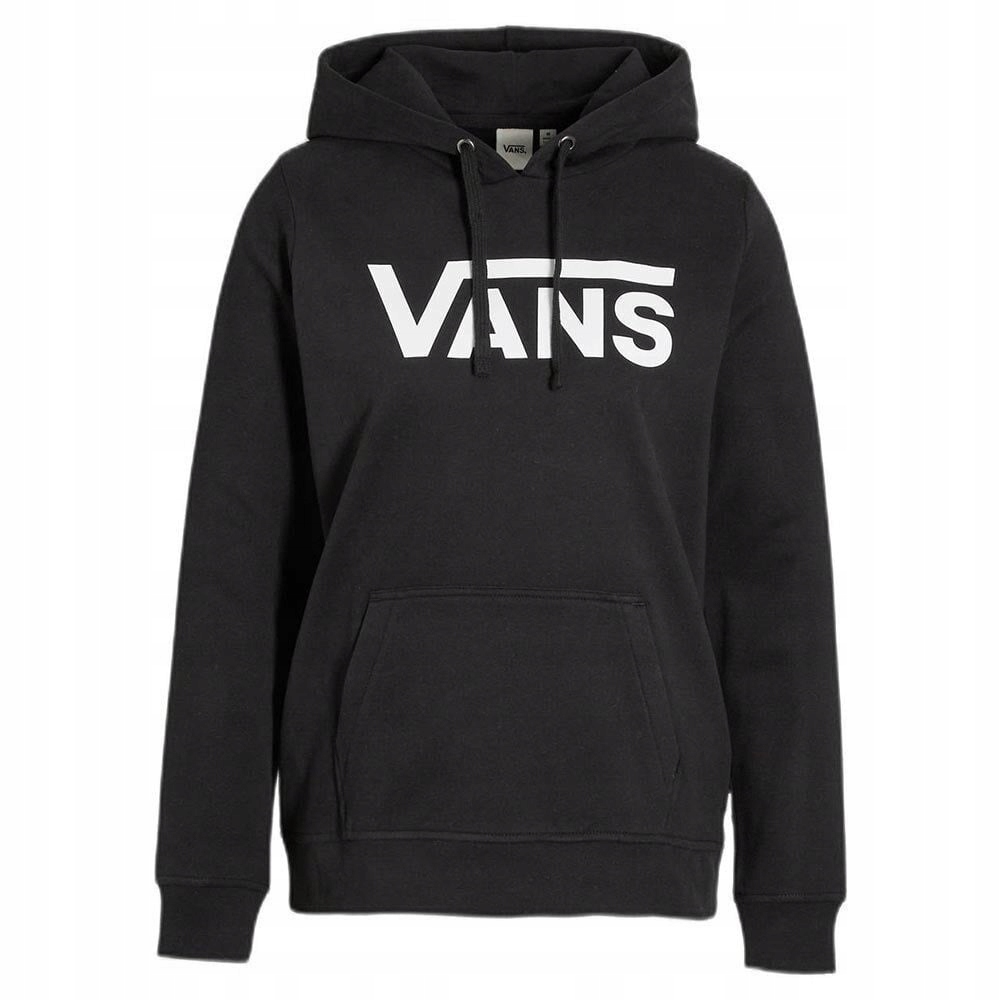 Bluza damska z kapturem czarna Vans Drop V Logo Xs