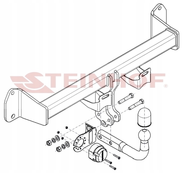 Hak holowniczy do Bmw 3 Seria 2013-