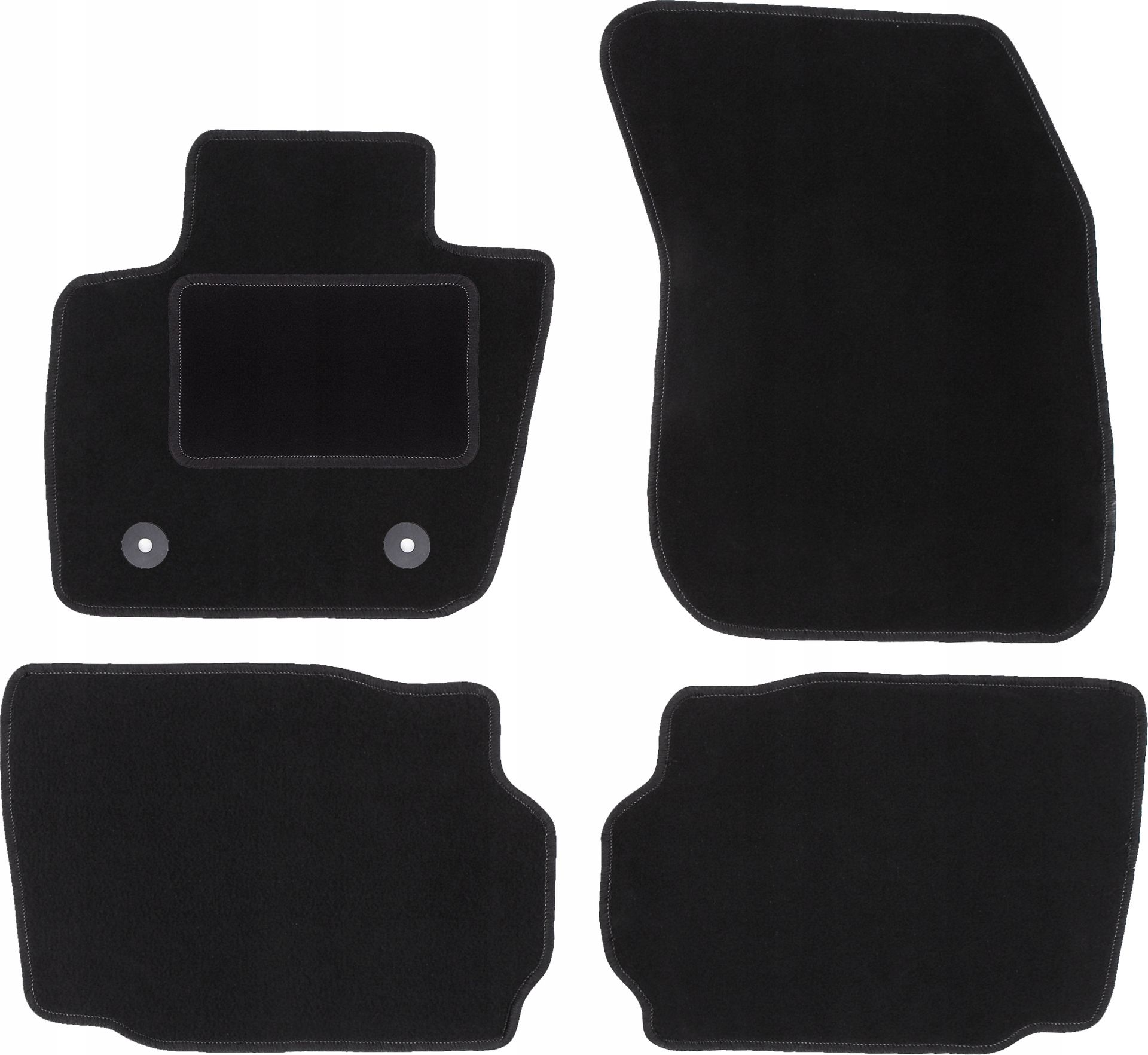 Dywaniki welurowe Lux do Ford Mondeo MK5 V od 2014
