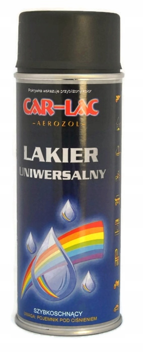 Car Lak Ral 9005 Czarny Mat Farba Lakier Spray 400 ML