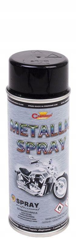 Lakier Spray 400ML Metalik Czarny