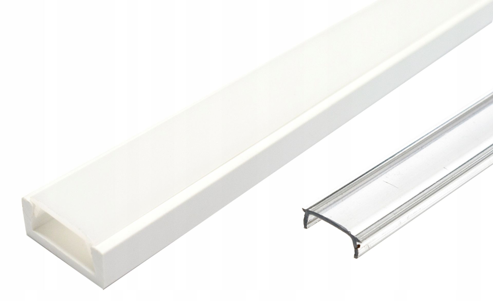 Profil Led Biały 2m do taśm Led 8 10 mm Klosz
